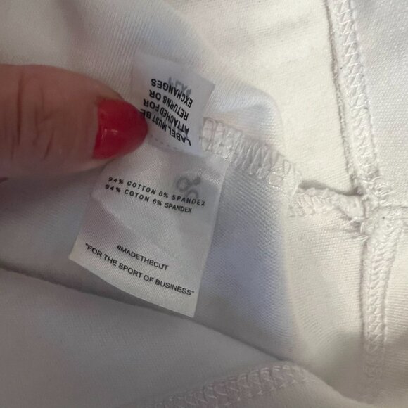 Cuts White T-Shirt (XS) - Picture 6 of 8